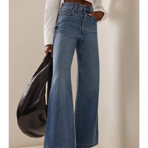 Favorite Daughter Masha Wide Leg Jean - Picture 3 of 14